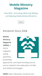 Mobile Screenshot of mobileministrymagazine.com